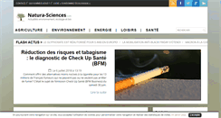 Desktop Screenshot of natura-sciences.com